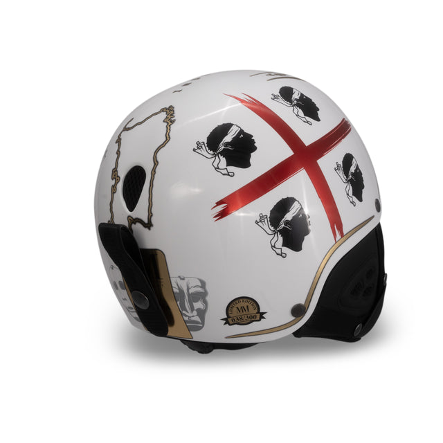 Casco de Sardinia del esquí de edición limitada por MM Independent