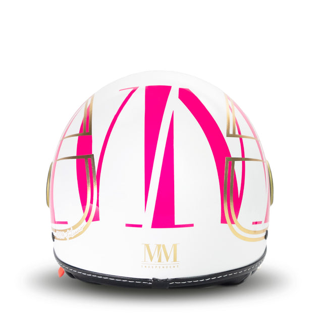 Casco elegante en White MM Independent