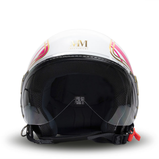 Casco elegante en White MM Independent