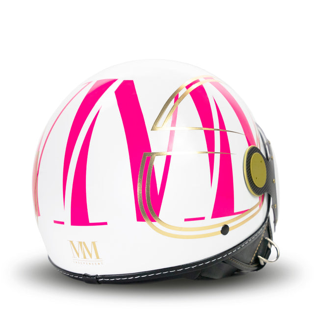 Casco elegante en White MM Independent