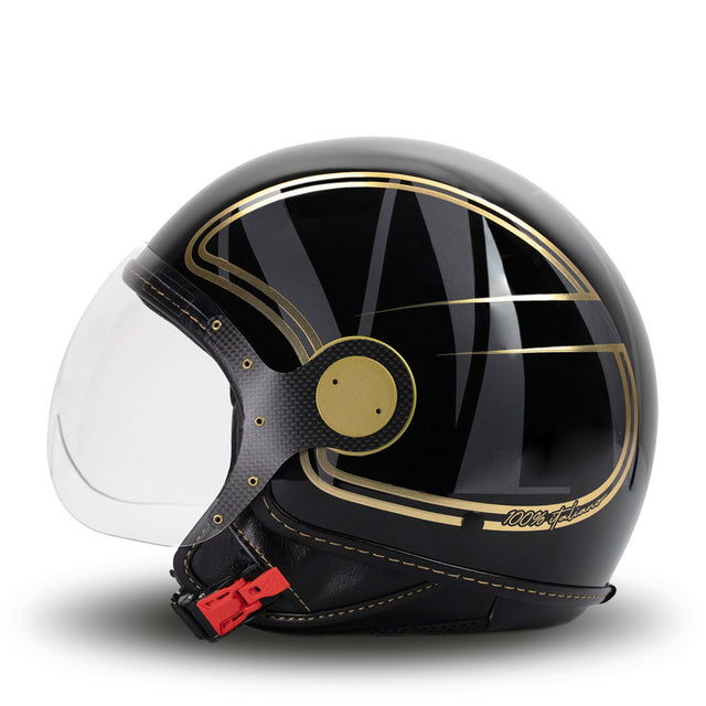Casco elegante en negro MM Independent