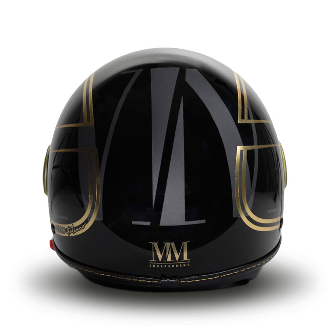 Casco elegante en negro MM Independent