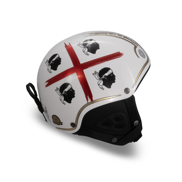 Casco de Sardinia del esquí de edición limitada por MM Independent