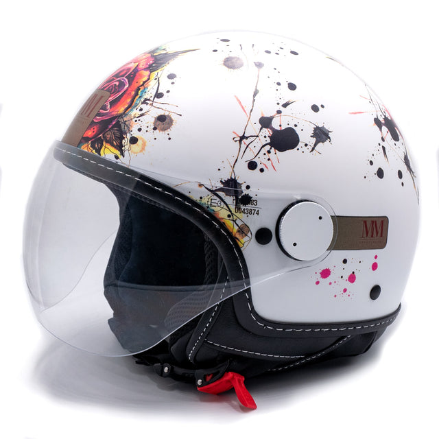 Tatuaje rosa mm casco independiente