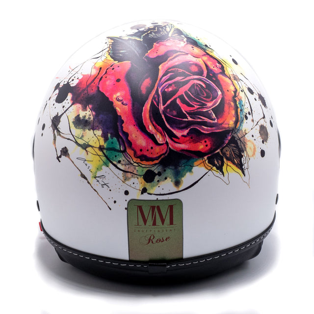 Tatuaje rosa mm casco independiente