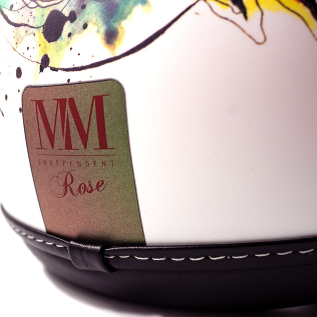 Tatuaje rosa mm casco independiente