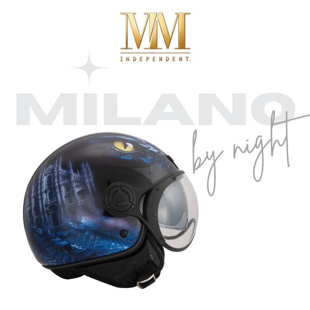 Casco Milano Blu Notte: un tributo alla Milano che non dorme mai