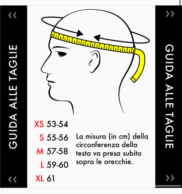 Casco Italia Nero Impulso