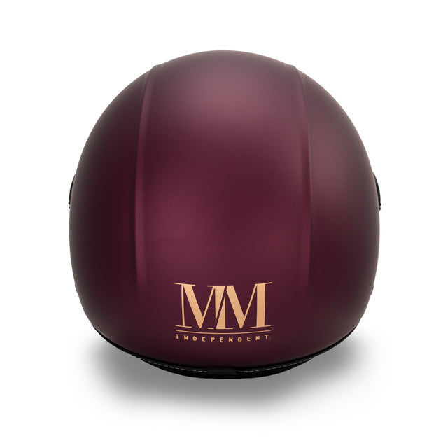 Casco JET A-Ventura Magenta Opaco Monocromo di MM Independent